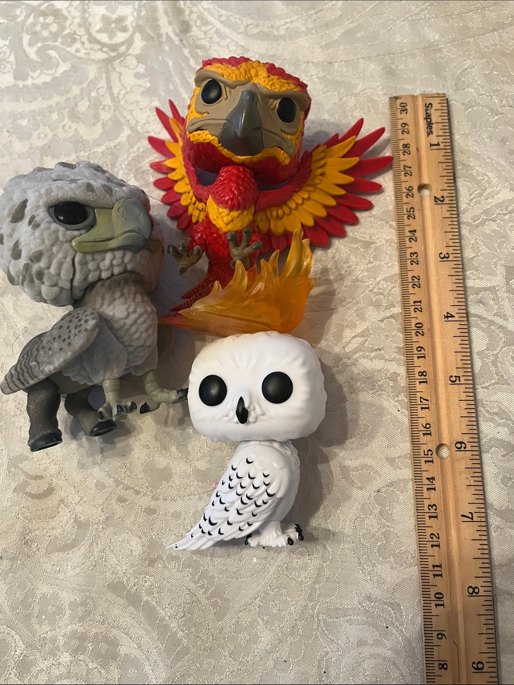 Funko Pop Harry Potter Trio Figures - Red, Gray & White in EUC - Picture 2 of 3